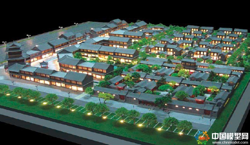 古建筑模型，古建沙盤模型