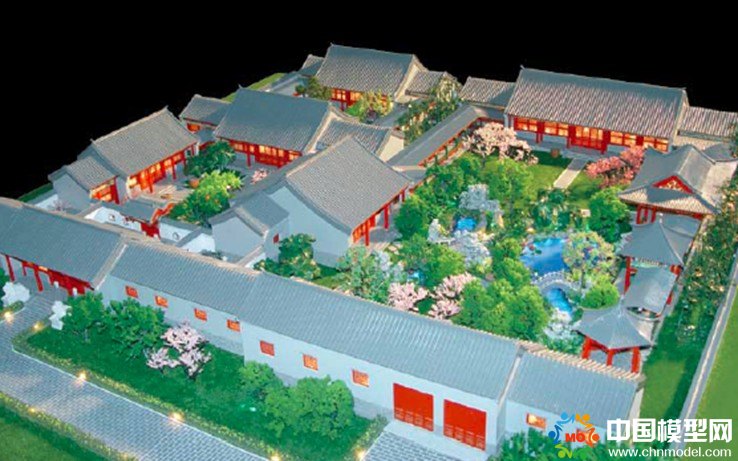 古建筑模型，古建沙盤模型