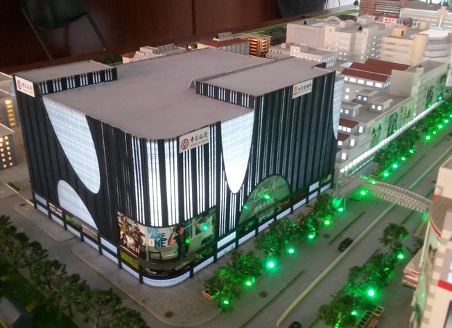 西單商業(yè)街 尺寸:3X5 比例:1:220