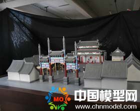 清代行宮模型，傳統(tǒng)建筑模型
