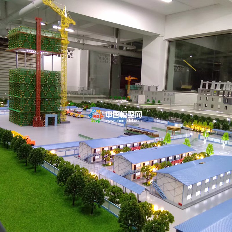 裝配式建筑沙盤模型(搭積木式蓋房)