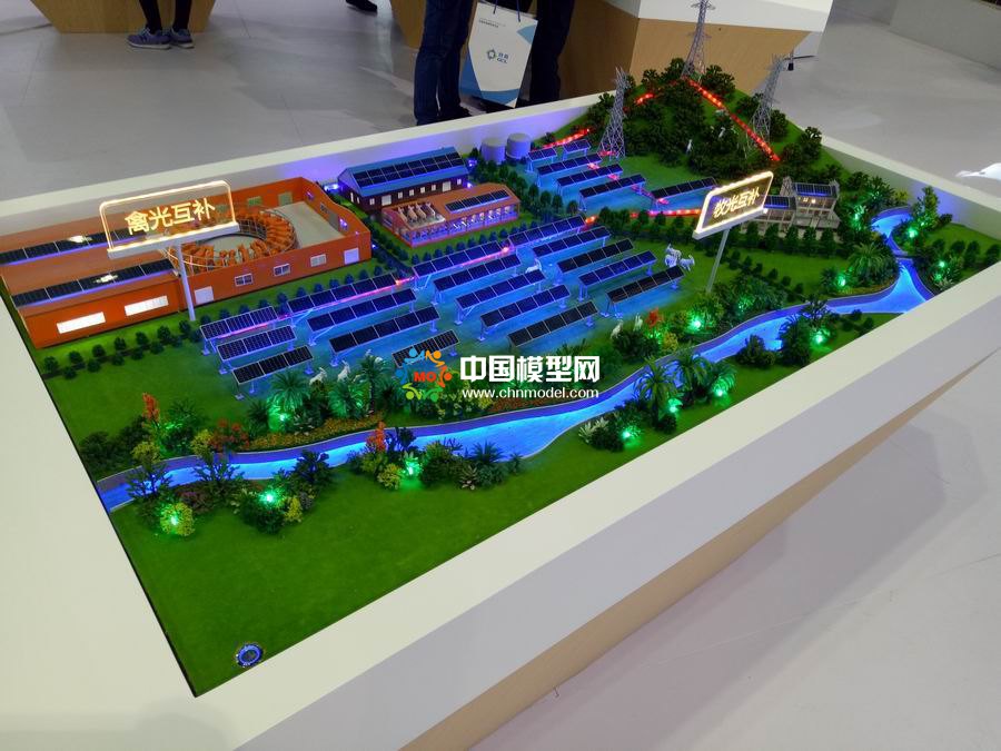 農(nóng)光互補(bǔ)沙盤(pán)模型