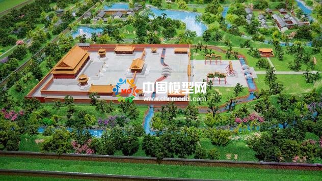 大型皇家園林沙盤模型重現(xiàn)圓明園昔日輝煌