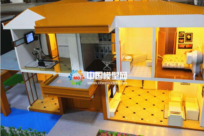 中興智能家居演示沙盤模型