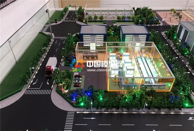 智能物流演示沙盤模型