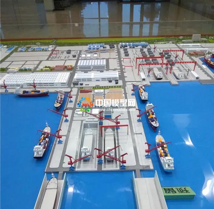 船廠沙盤模型