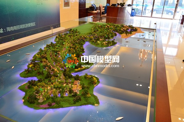 南麗湖旅游度假區(qū)規(guī)劃沙盤模型