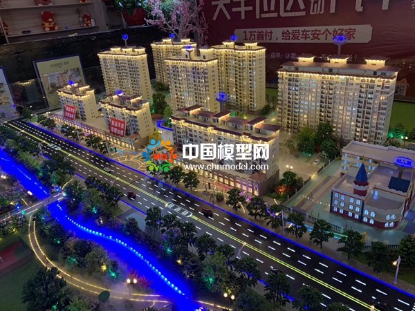 公園壹號(hào)售樓部沙盤模型