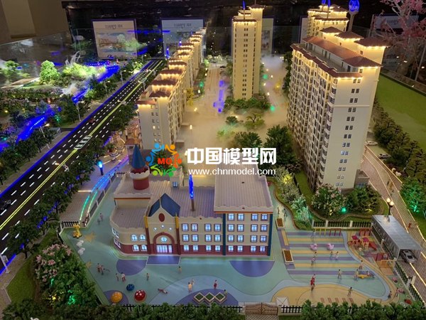 公園壹號(hào)售樓部沙盤模型
