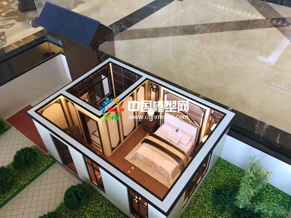白云美佳別墅建筑模型