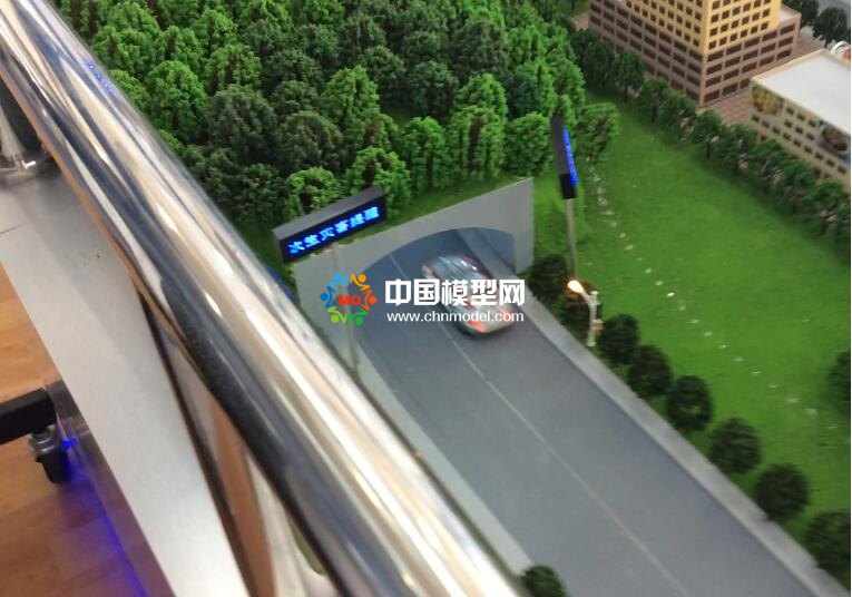 物流園動(dòng)態(tài)演示沙盤(pán)模型