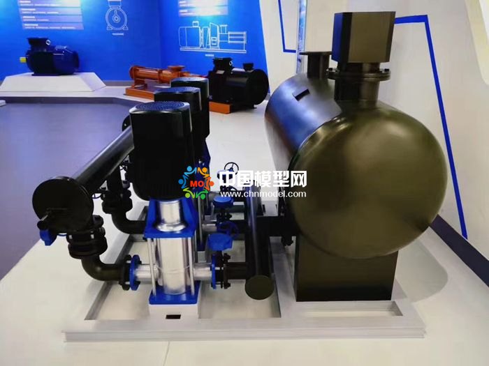 智能機(jī)電一體化終端沙盤(pán)模型