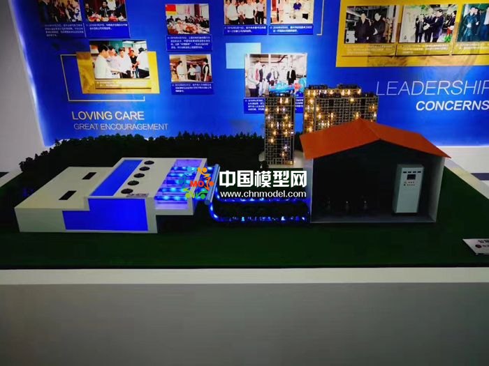 智能機(jī)電一體化終端沙盤(pán)模型