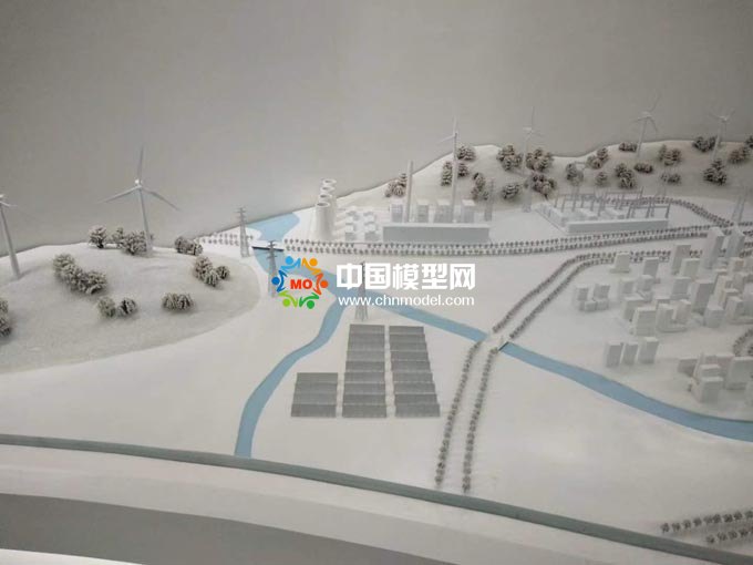 帶電作業(yè)場(chǎng)景模擬沙盤模型