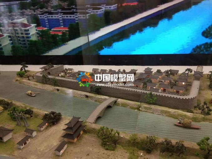 塘棲古鎮(zhèn)微縮古建筑模型