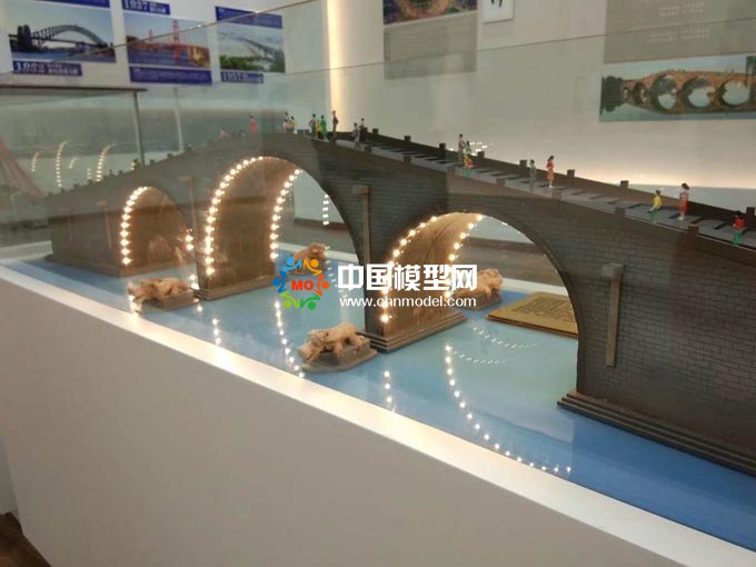 橋梁沙盤(pán)模型展播