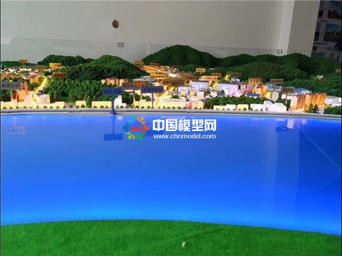 大洋鎮(zhèn)小城鎮(zhèn)環(huán)境整治沙盤模型