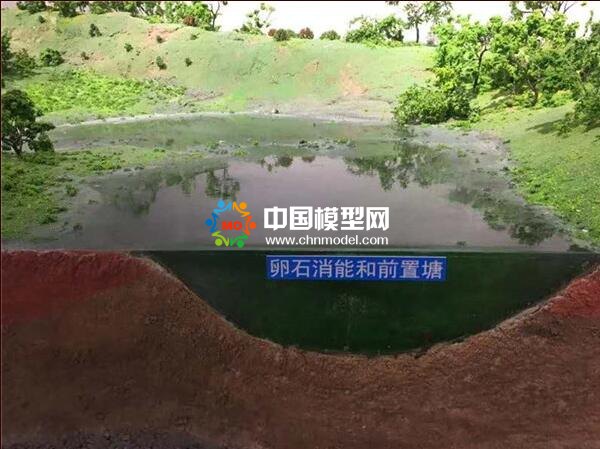 最新海綿城市沙盤模型