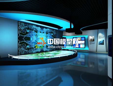 電子沙盤廣泛應用與多類別的科技展示廳，效果突出