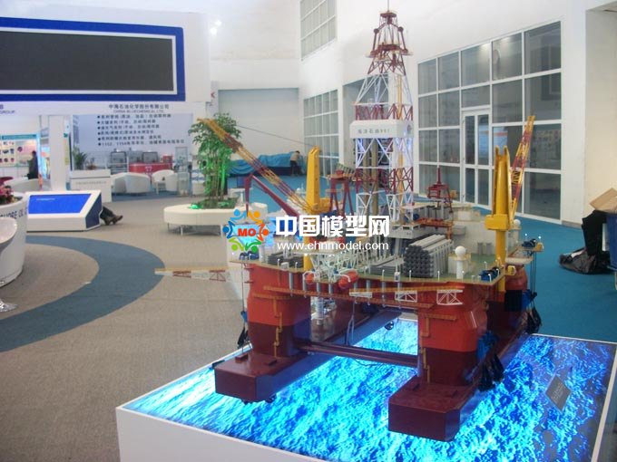海上石油鉆井平臺(tái)模型
