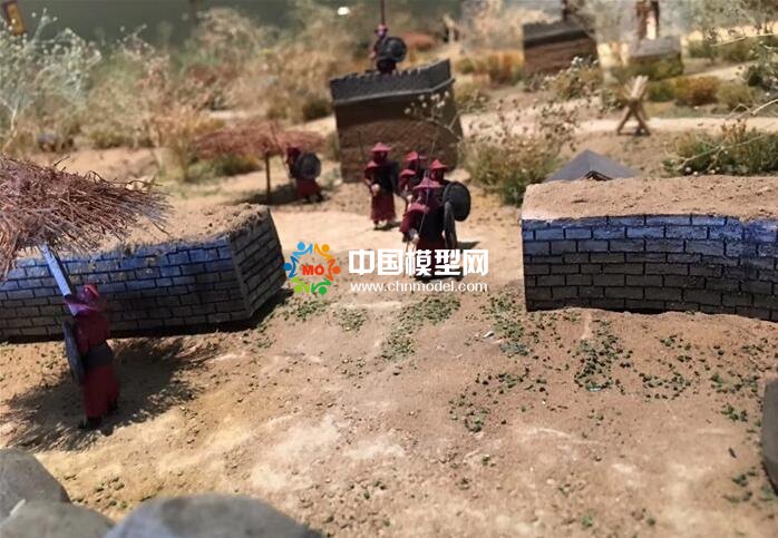 抗倭微縮場景沙盤模型