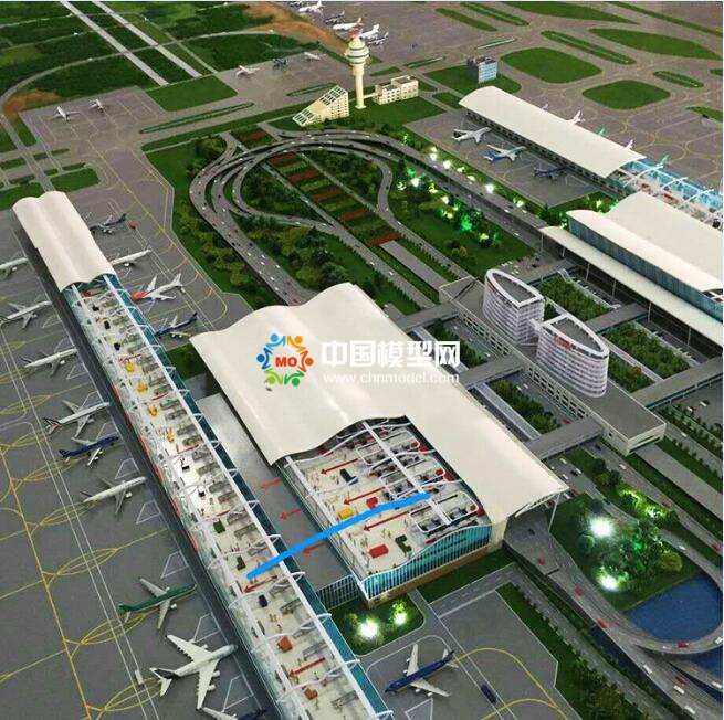 機(jī)場(chǎng)沙盤模型