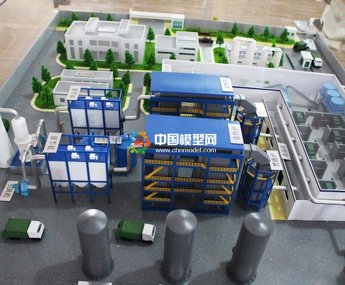 污泥處理設(shè)備沙盤(pán)模型