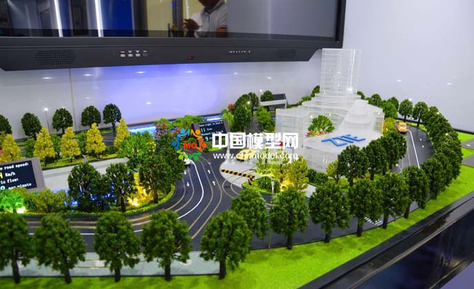 智慧停車(chē)沙盤(pán)模型