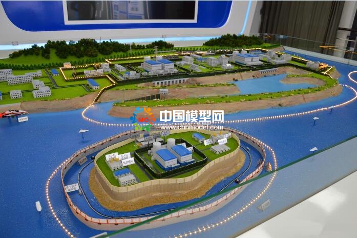 核電廠沙盤模型