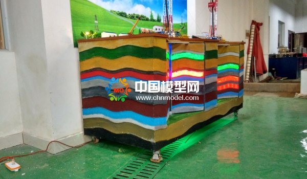 鈾礦測井教學(xué)組合模型