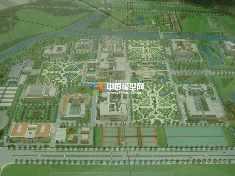 外國(guó)語大學(xué)沙盤模型