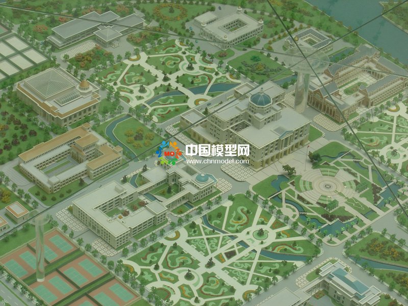 外國(guó)語大學(xué)沙盤模型