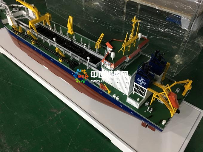 絞吸式挖泥船模型