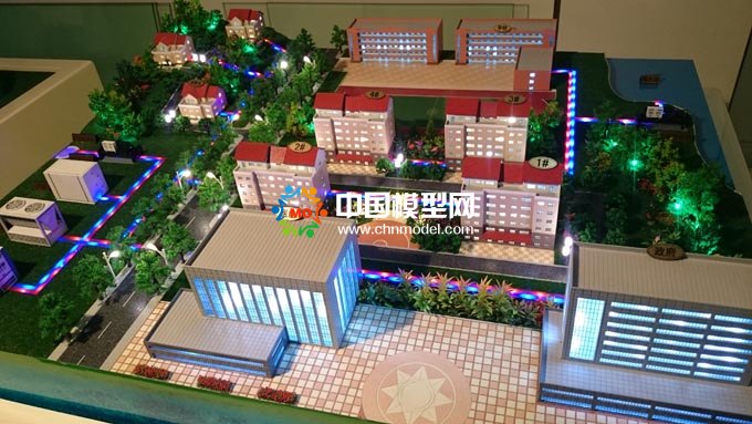 地源熱泵系統(tǒng)沙盤模型，風(fēng)源熱泵系統(tǒng)沙盤模型