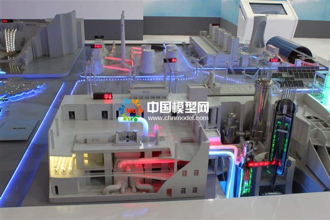 熱電站模型，核電站模型，火力發(fā)電站沙盤
