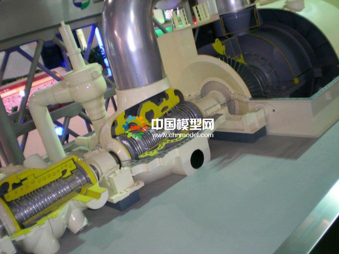 電廠汽輪機模型