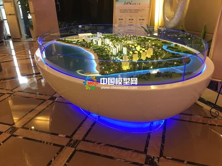 高檔樓盤模型底座，售樓部沙盤展臺(tái)（收藏）