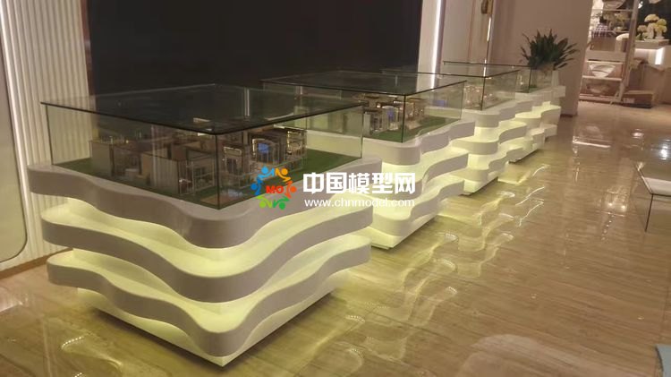 高檔樓盤模型底座，售樓部沙盤展臺(tái)（收藏）