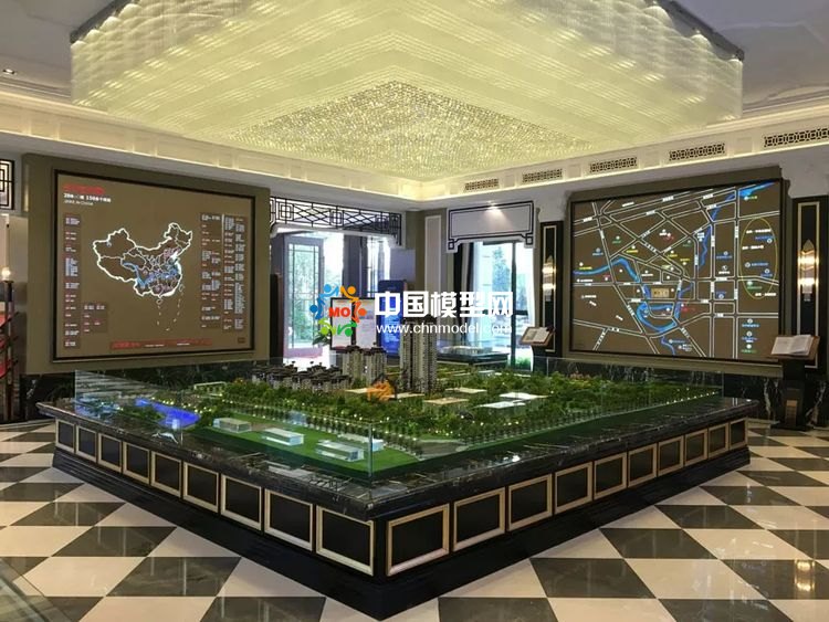 高檔樓盤模型底座，售樓部沙盤展臺(tái)（收藏）