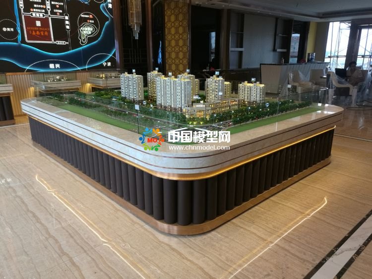 高檔樓盤模型底座，售樓部沙盤展臺(tái)（收藏）