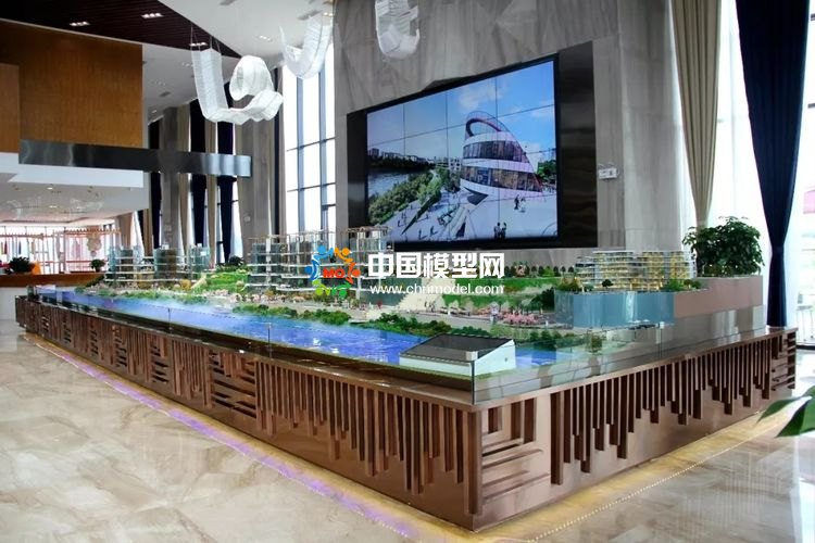 高檔樓盤模型底座，售樓部沙盤展臺(tái)（收藏）