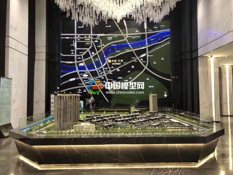 高檔樓盤模型底座，售樓部沙盤展臺(tái)（收藏）