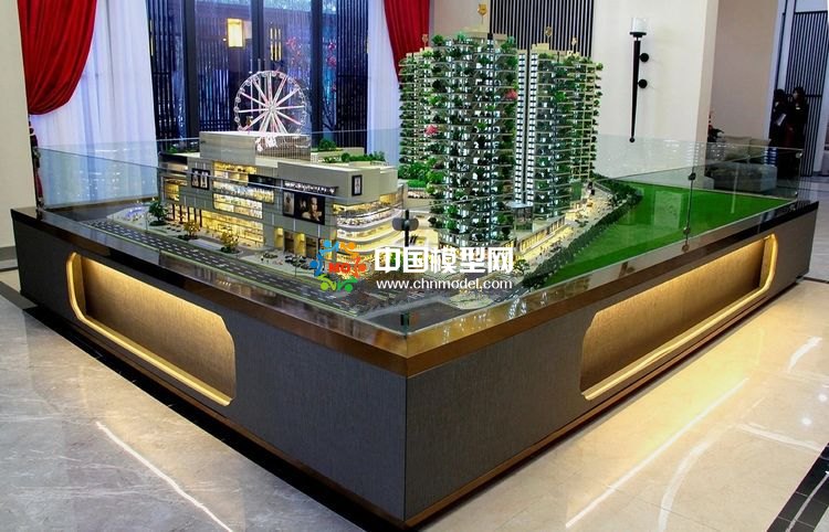高檔樓盤模型底座，售樓部沙盤展臺(tái)（收藏）