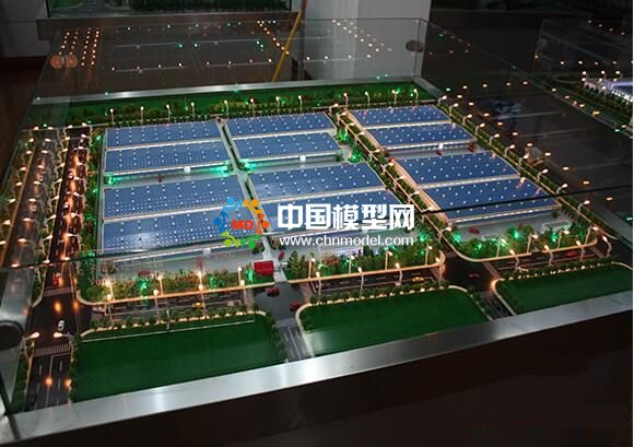 低碳節(jié)能物流園沙盤模型