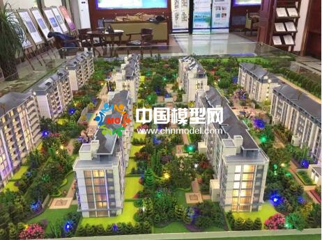 河流水系景觀在建筑沙盤模型中的處理方式