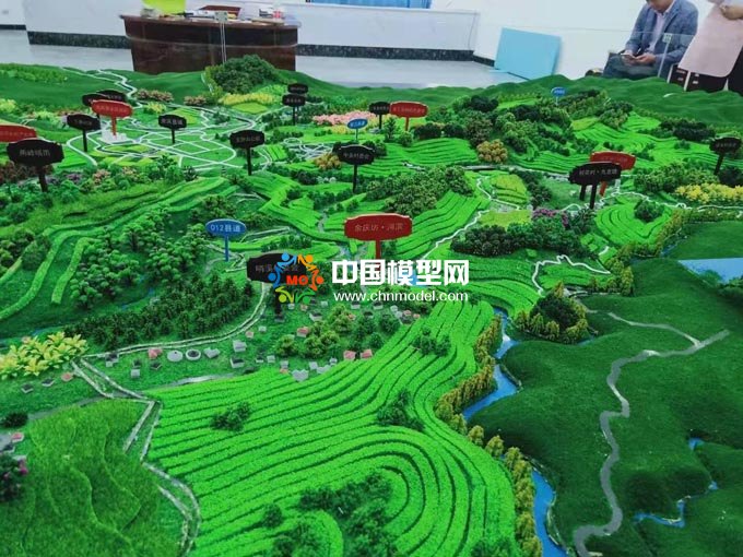 鄉(xiāng)村振興規(guī)劃沙盤模型