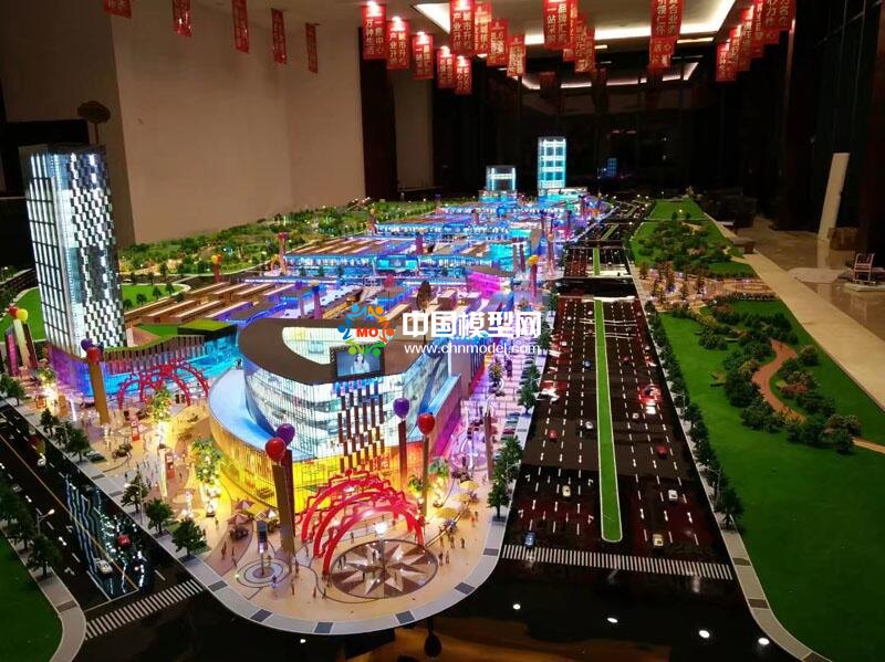 那頓列城沙盤模型