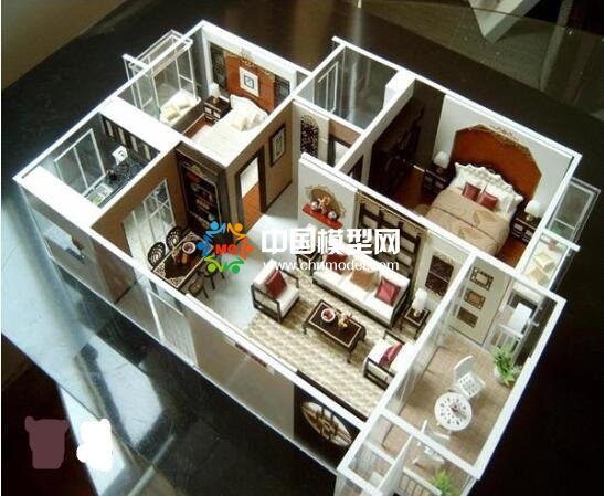 用了5分鐘時間，終于整理出這些戶型模型照片