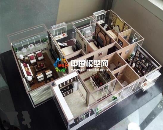 用了5分鐘時間，終于整理出這些戶型模型照片