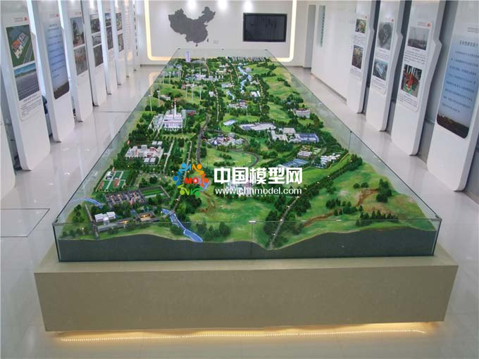 煤電循環(huán)利用沙盤模型